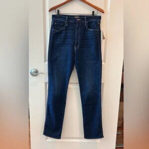 MOTHER HIGH WAISTED DOUBLE RIDER SKIMP JEANS OFF LIMITS